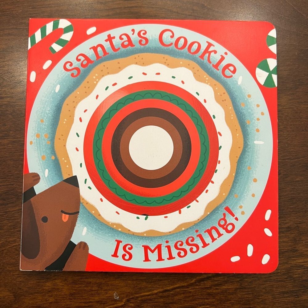 Santa’s Cookie is Missing Festive Children's Board Book